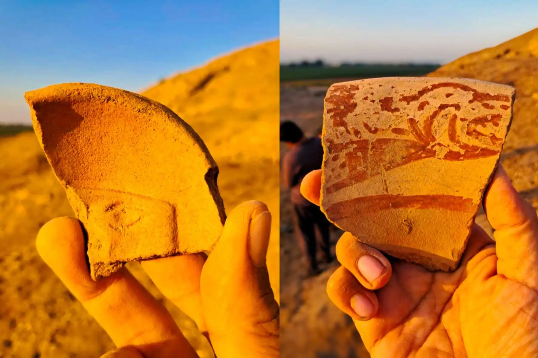 Las investigaciones arqueológicas en Cerro Mayal, en la región La Libertad, permitieron identificar nuevos moldes, residuos de producción cerámica y estructuras vinculadas a talleres de alfarería mochica que estuvieron en funcionamiento durante el siglo VII d. C. Foto: PRACH/UNMSM
