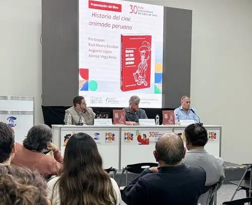 Fondo Editorial del Congreso presentó libro sobre la animación en el Perú.