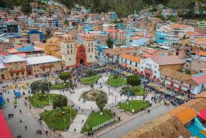 Plaza de Armas de Huancavelica. Foto: Municipalidad Provincial de Huancavelica.
