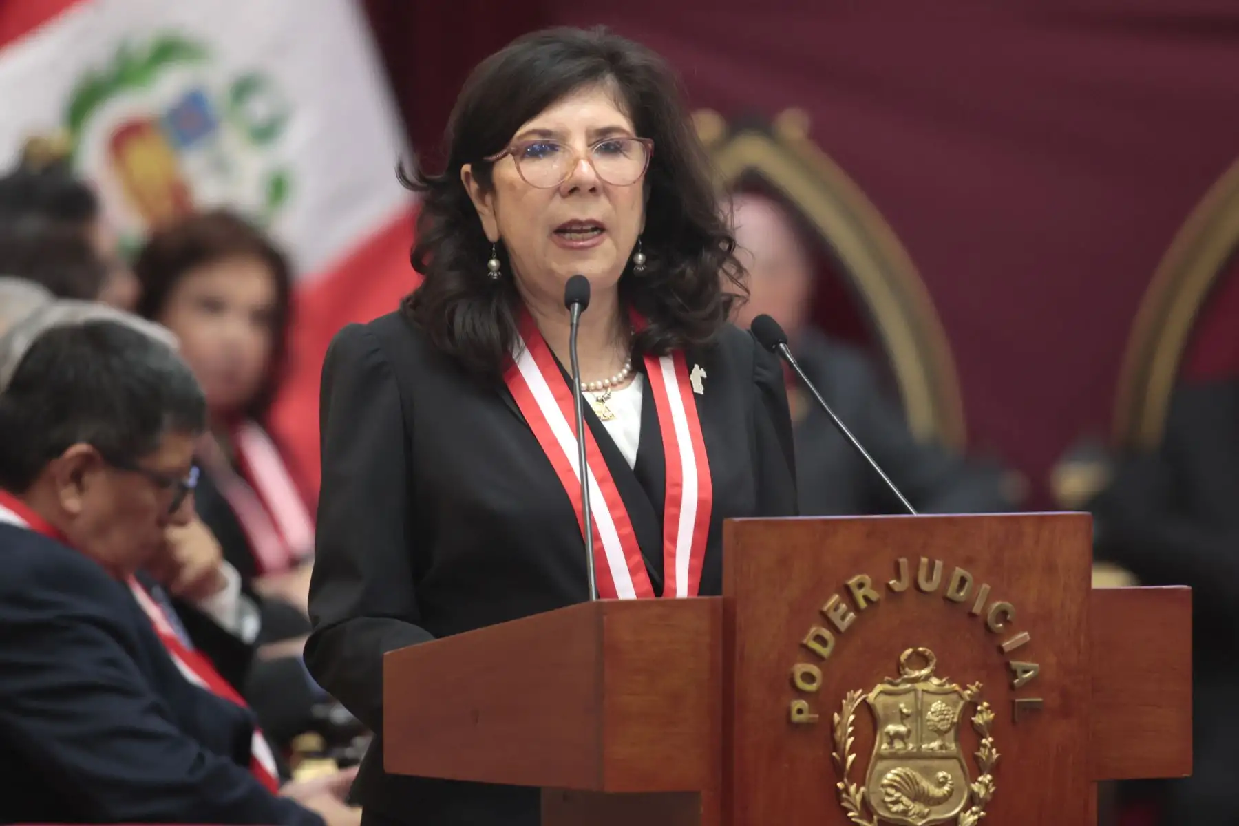 Janet Tello Gilardi. El Día del Juez y la Jueza . Foto: ANDINA/Vidal Tarqui