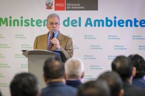 El Minam será un sector cercano a la ciudadanía, con mayor presencia en las regiones, destacó el ministro Huaroc Portocarrero. Foto: Minam/Difusión.