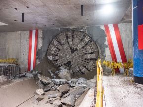 A la tuneladora Micaela le restan excavar 778 metros para llegar a la estación Carmen de la Legua. Foto: Difusión