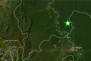 El epicentro del temblor de magnitud 4.2 se localizó cerca de la ciudad de Contamana, capital de la provincia loretana de Ucayali.