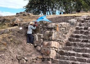 El sábado 8 de agosto culminaron los trabajos de mantenimiento y conservación que se ejecutaron en el monumento arqueológico Kuntur Wasi, ubicado en la provincia de San Pablo, en Cajamarca. ANDINA/Difusión