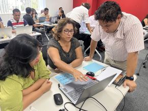 En alianza estratégica con la empresa privada, el sector Educación implementará un programa de formación. Foto: Difusión
