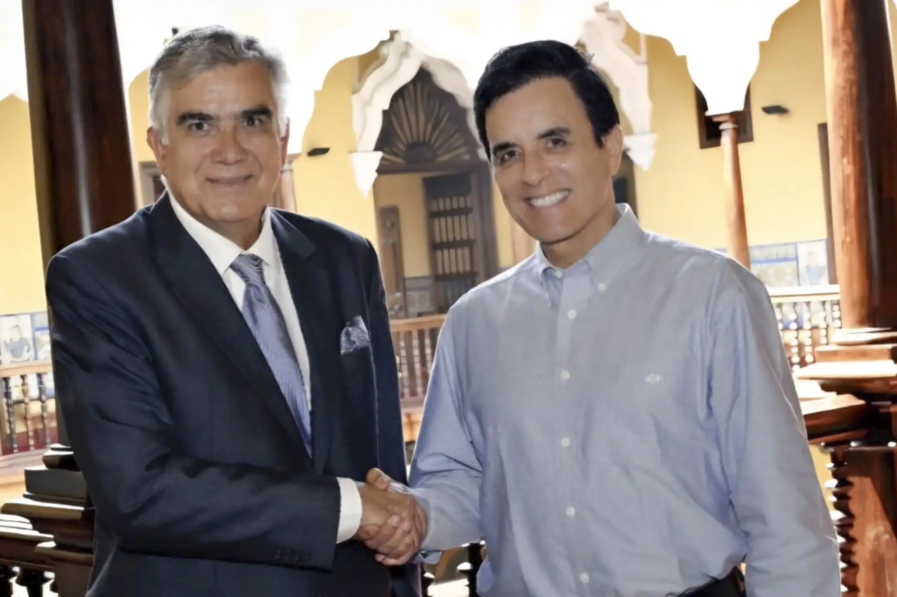 Peru: Foreign Minister talks with Chile's Ambassador to strengthen bilateral agenda