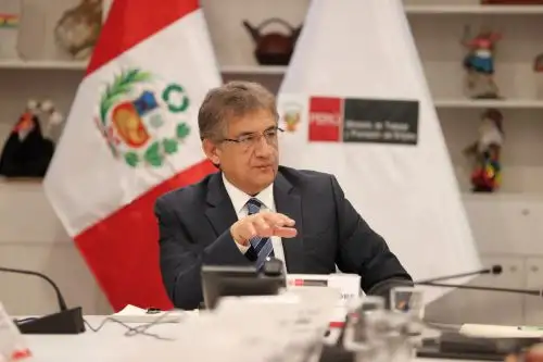 Ministro de Trabajo y Promoción del Empleo, Juan Sheput. ANDINA/Difusión