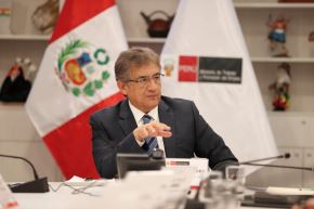 Ministro de Trabajo y Promoción del Empleo, Juan Sheput. ANDINA/Difusión
