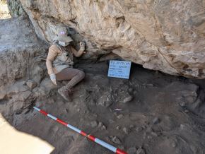 Una nueva investigación arqueológica se inició en la cueva Pikimachay, el lugar donde se halló evidencias del hombre peruano más antiguo. Se han hallado evidencias que confirmarían la antigüedad del sitio histórico ubicado en Ayacucho. Foto: José Ochatoma