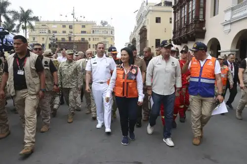 Presidenta Keiko Fujimori lidera II Simulacro Nacional Multipeligro 2026