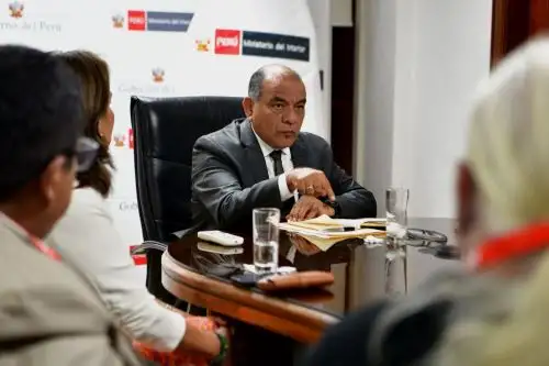 Ministro del Interior, César Astudillo. Foto: ANDINA/Difusión