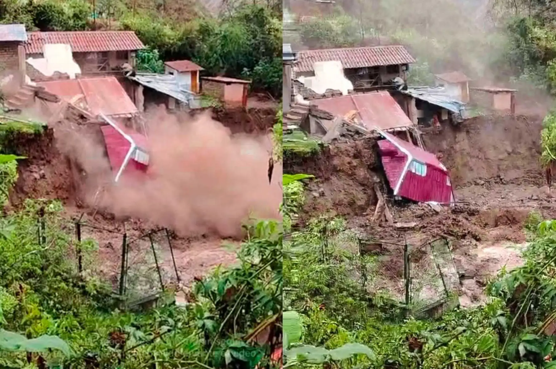 Intensas lluvias provocaron el colapso de una vivienda y la crecida del riachuelo Llulluchapampa, afectando el tránsito de turistas por el Camino Inca.
Foto: ANDINA/Difusión