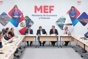 El MEF se reunió con los gremios empresariales para coordinar acciones para enfrentar el Fenómeno El NIño. ANDINA/Difusión