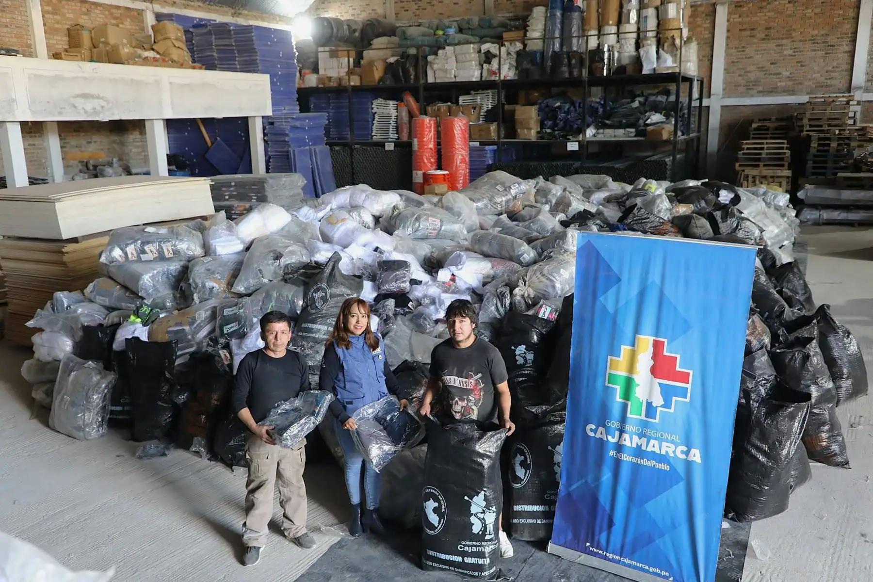 Cajamarca: Defensa Nacional cuenta con 500 toneladas de ayuda para atender emergencias