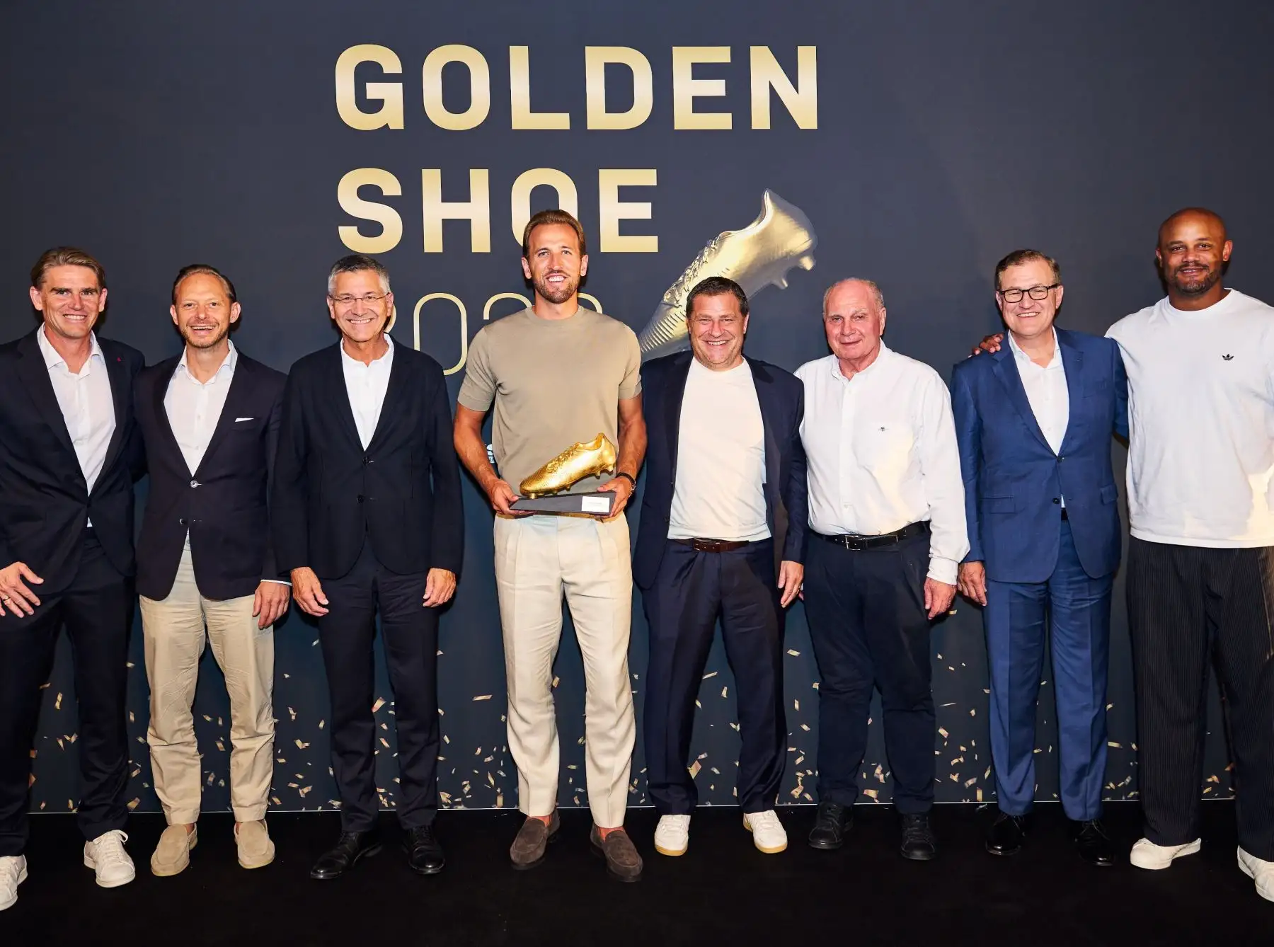 Harry Kane recibe su segunda Bota de Oro europea tras superar a Haaland y Mbappé