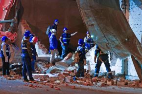 Callao: con maquinaria pesada recuperan más de 600 metros de la av Venezuela. Foto: ANDINA/Difusión. 	
