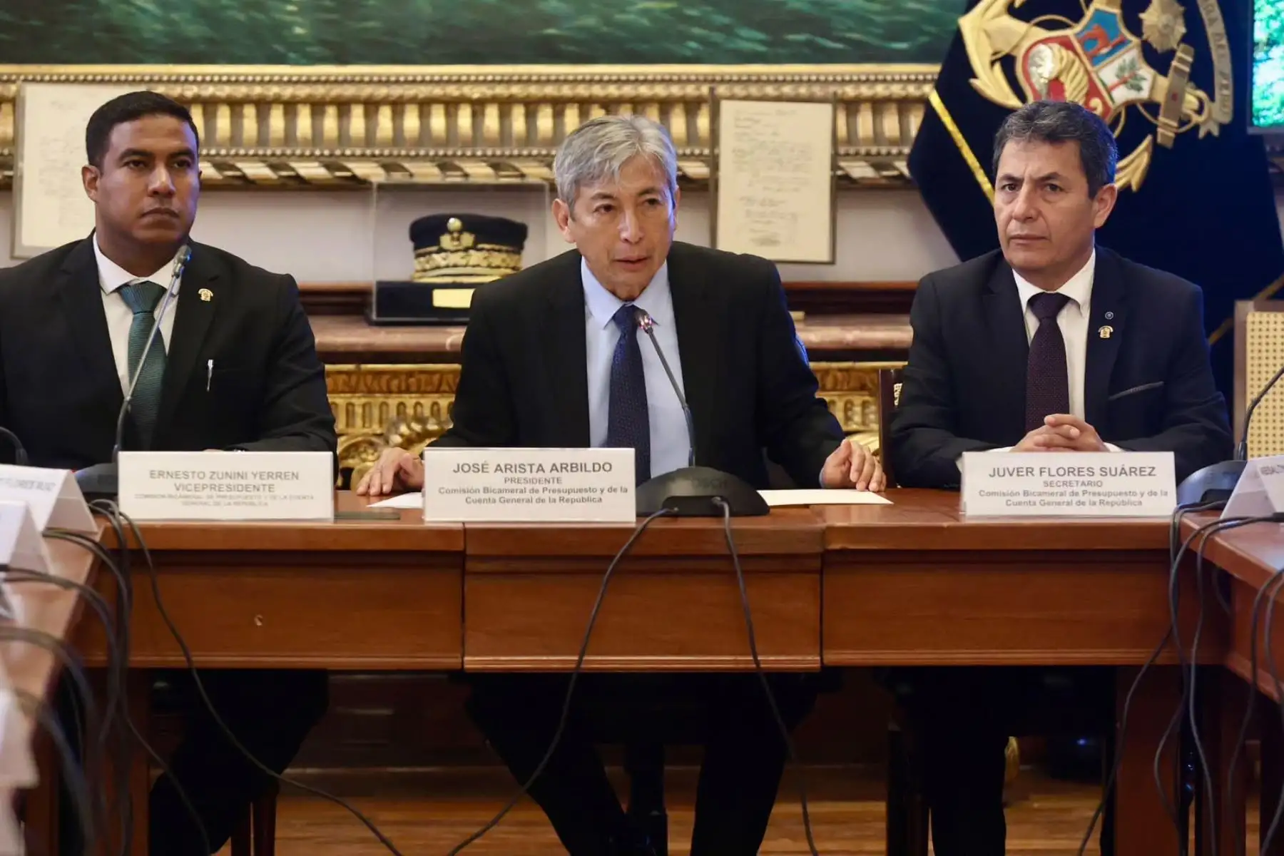 Congreso: senador José Arista presidirá la Comisión Bicameral de Presupuesto