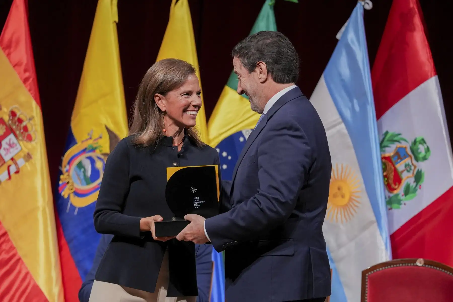 Lima recibió el reconocimiento como Capital Iberoamericana de las Culturas 2026 durante la XLI Reunión del Comité Sectorial de Cultura de la UCCI, encuentro que reúne a representantes de 18 ciudades iberoamericanas para fortalecer la cooperación cultural. Foto: ANDINA/Juan Carlos Guzmán.
