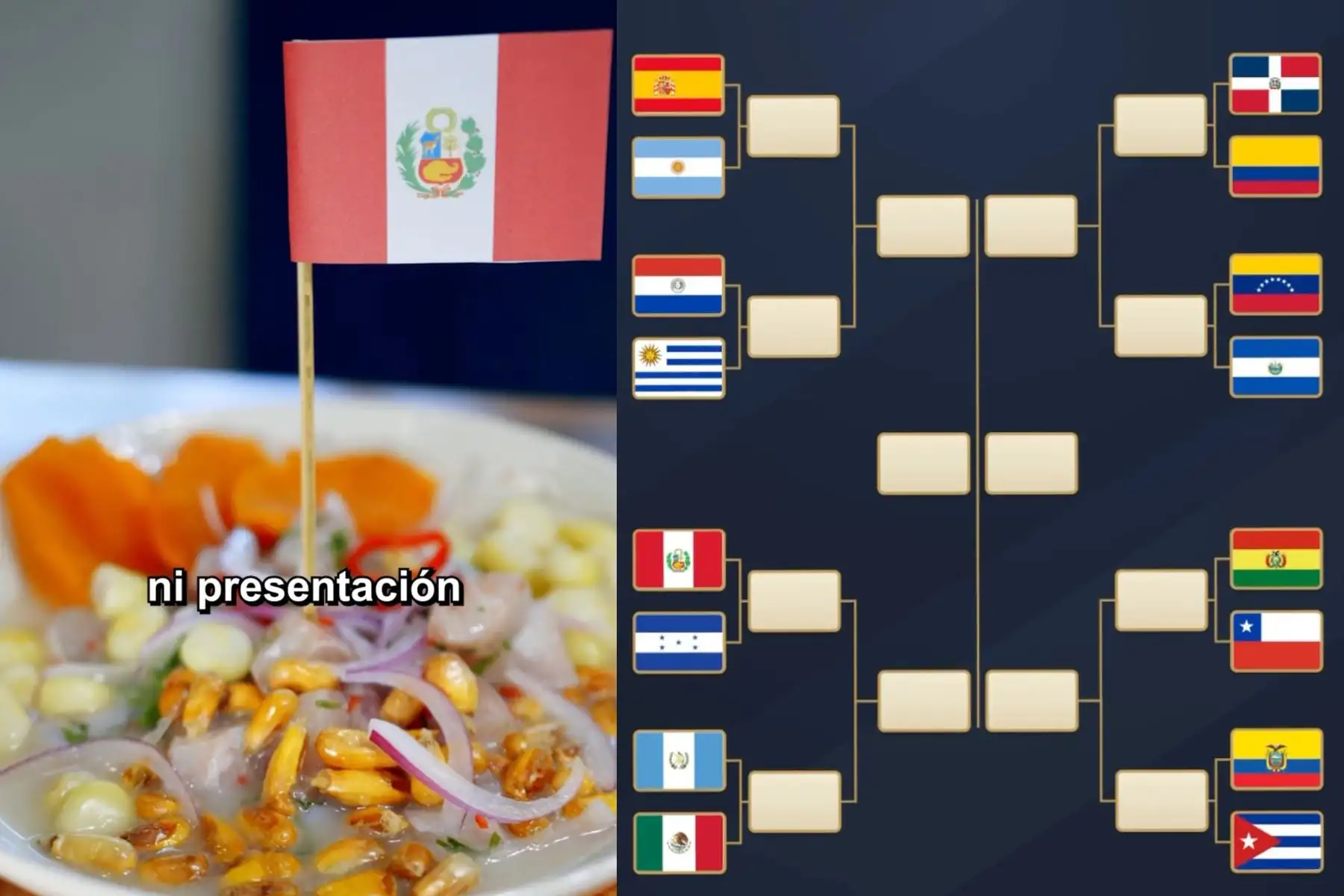 Mundial de Comidas de Ibai en redes sociales: ya puedes votar por Perú con el ceviche