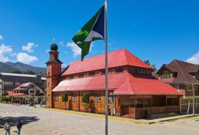 La ciudad de Oxapampa celebra su 135 aniversario de fundación.