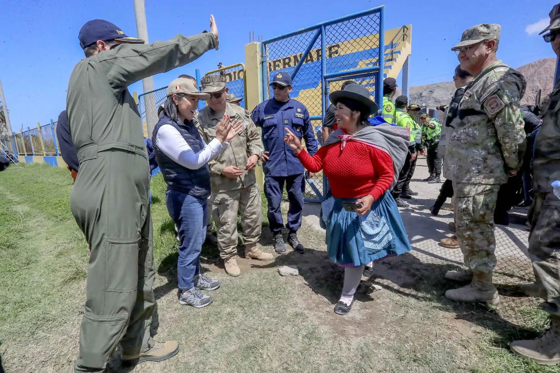 Presidenta Keiko Fujimori supervisó traslado aéreo de más de 160 personas varadas en Arequipa. Foto: ANDINA/Prensa Presidencia