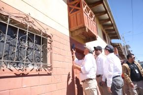 El Ministerio de Vivienda mantiene presencia en Coracora (Ayacucho) y trabaja de manera articulada con las autoridades regionales y locales para conocer de primera mano las necesidades de la población y contribuir a la atención de las familias afectadas por el sismo. Foto: MVCS