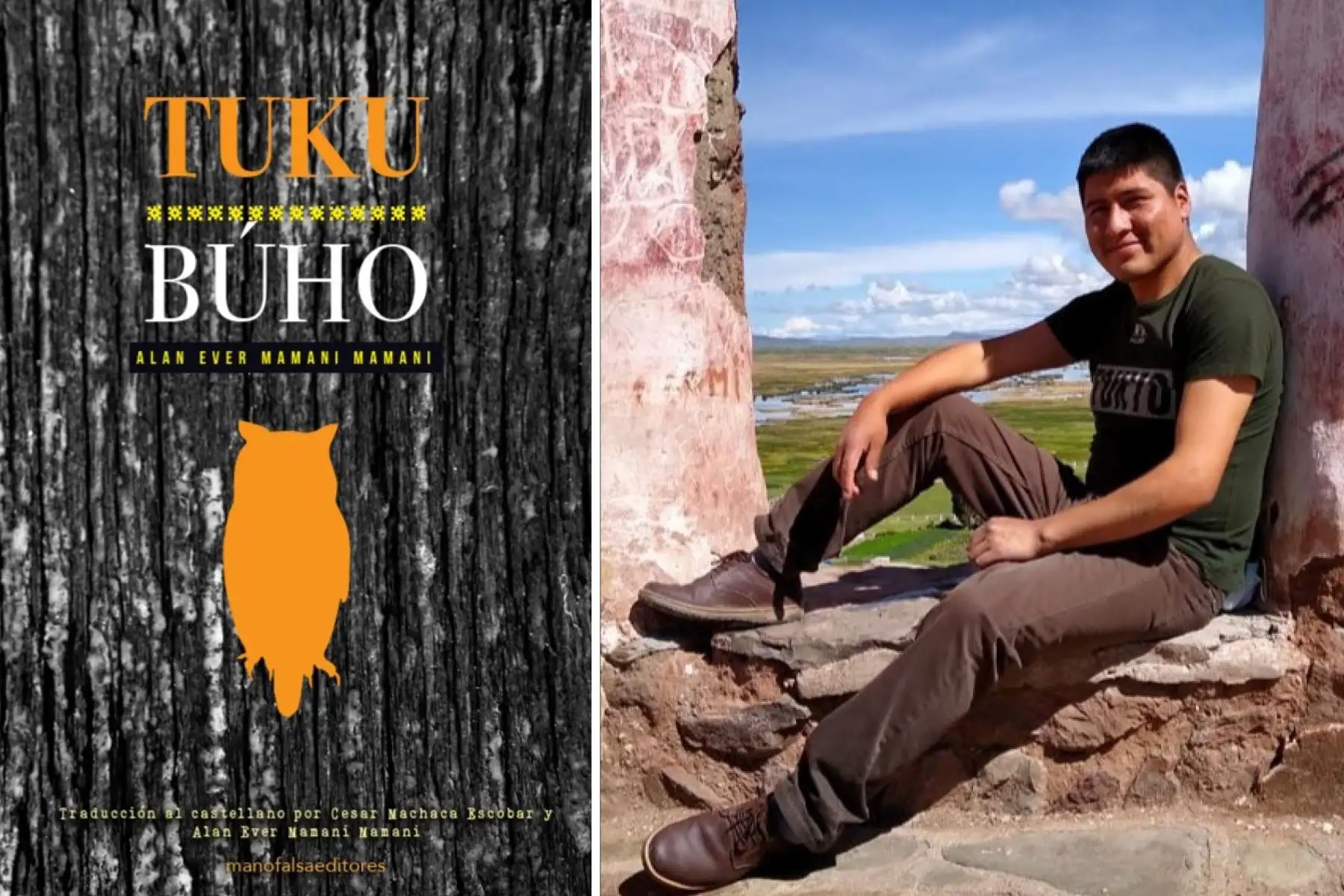 Tuku/Búho: poemario bilingüe explora la mitología, el paisaje, la nocturnidad y la memoria