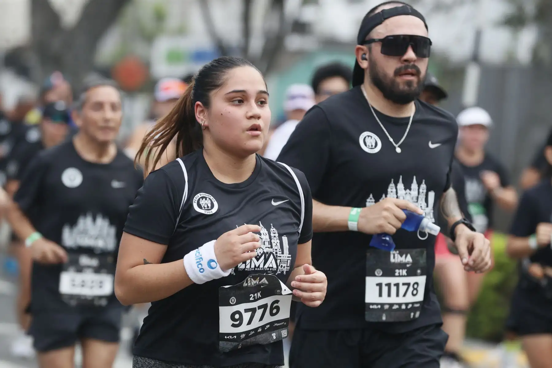 La Maratón de Lima 2026, una carrera que combina el corazón histórico de Lima con el icónico malecón limeño, uno de los tramos más celebrados de cualquier carrera en Sudamérica. La carrera de distancias de 21K. Foto: ANDINA/Vidal Tarqui