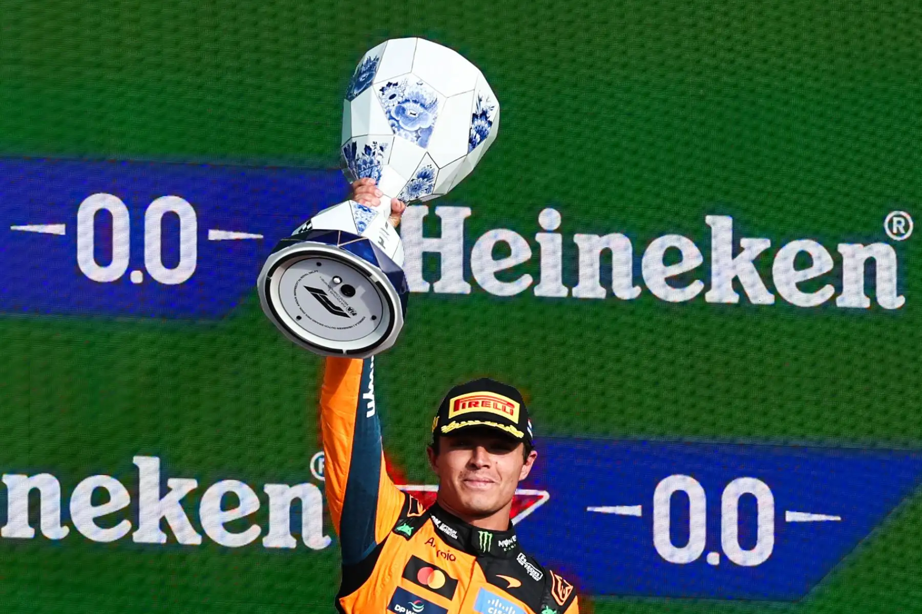 La F1 se despide de Países Bajos con triunfo de Lando Norris y accidente de Verstappen