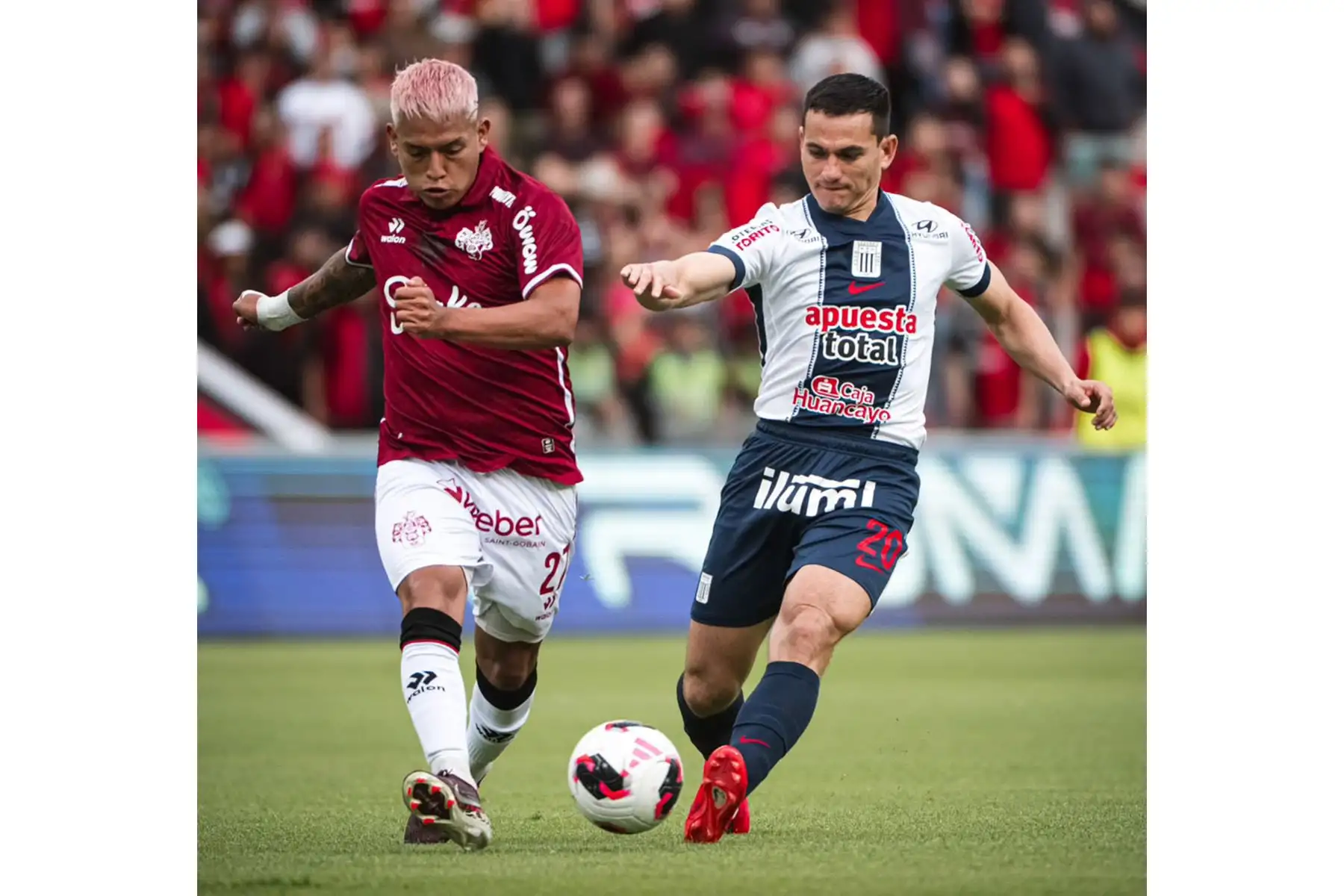 Alianza Lima y Melgar empataron 1-1 en el Estadio Monumental UNSA de Arequipa, con goles de Erick Castillo y Cristian Bordacahar respectivamente durante el primer tiempo del encuentro que se disputó el domingo 23 de agosto, por la fecha 6 del Torneo Clausura 2026 de la Liga 1. Foto: FBC Melgar