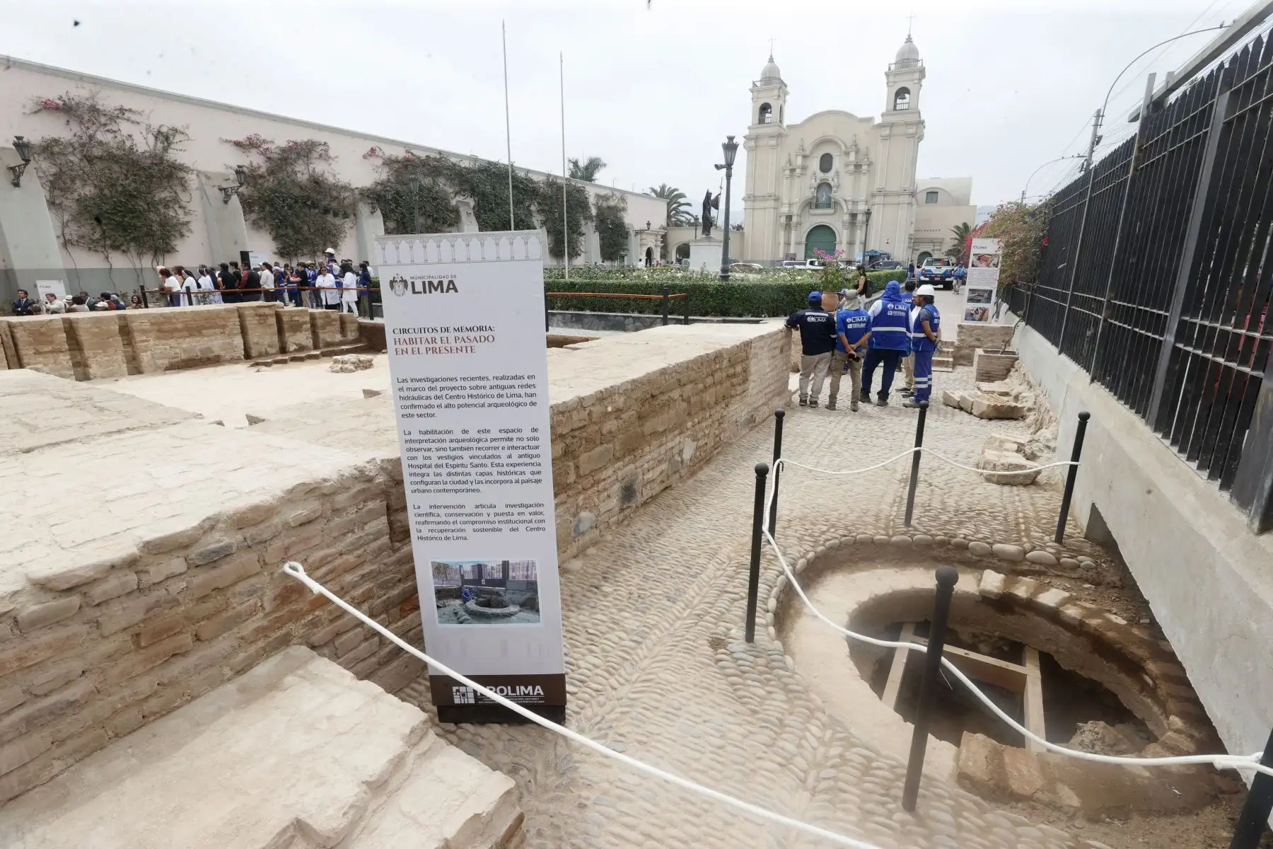 La antigua iglesia del Espíritu Santo formó parte del hospital fundado por Miguel de Acosta y que comenzó a funcionar el 23 de mayo de 1575. Foto: ANDINA/Vidal Tarqui.