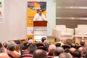 El viceministro Manuel Layseca participó, en Piura, en el foro ‘Fenómeno El Niño: Prevención, infraestructura y defensa de la producción regional’. Foto: Midagri/Difusión