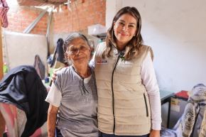 La ministra Canales dialogó con los adultos mayores sobre su estado de salud, condiciones de vida y necesidades prioritarias. Foto: Midis/Difusión