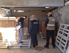 Alrededor de 5.7 toneladas de materiales explosivos fueron incautados en Cusco durante un operativo conjunto contra la minería ilegal ejecutado por Sucamec, la Policía Nacional y el Ministerio Público. ANDINA/Difusión
