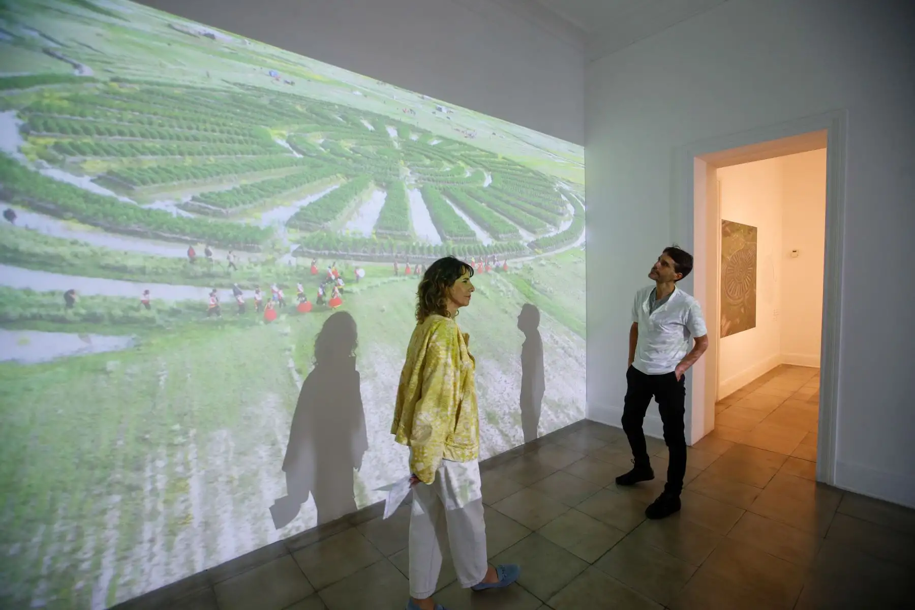 La exposición “Saberes ancestrales y reconstrucción de los Waru Waru” acerca al público al proyecto desarrollado con comunidades de Acora, en Puno, sobre este sistema agrícola milenario. Foto: ANDINA/Ricardo Cuba.