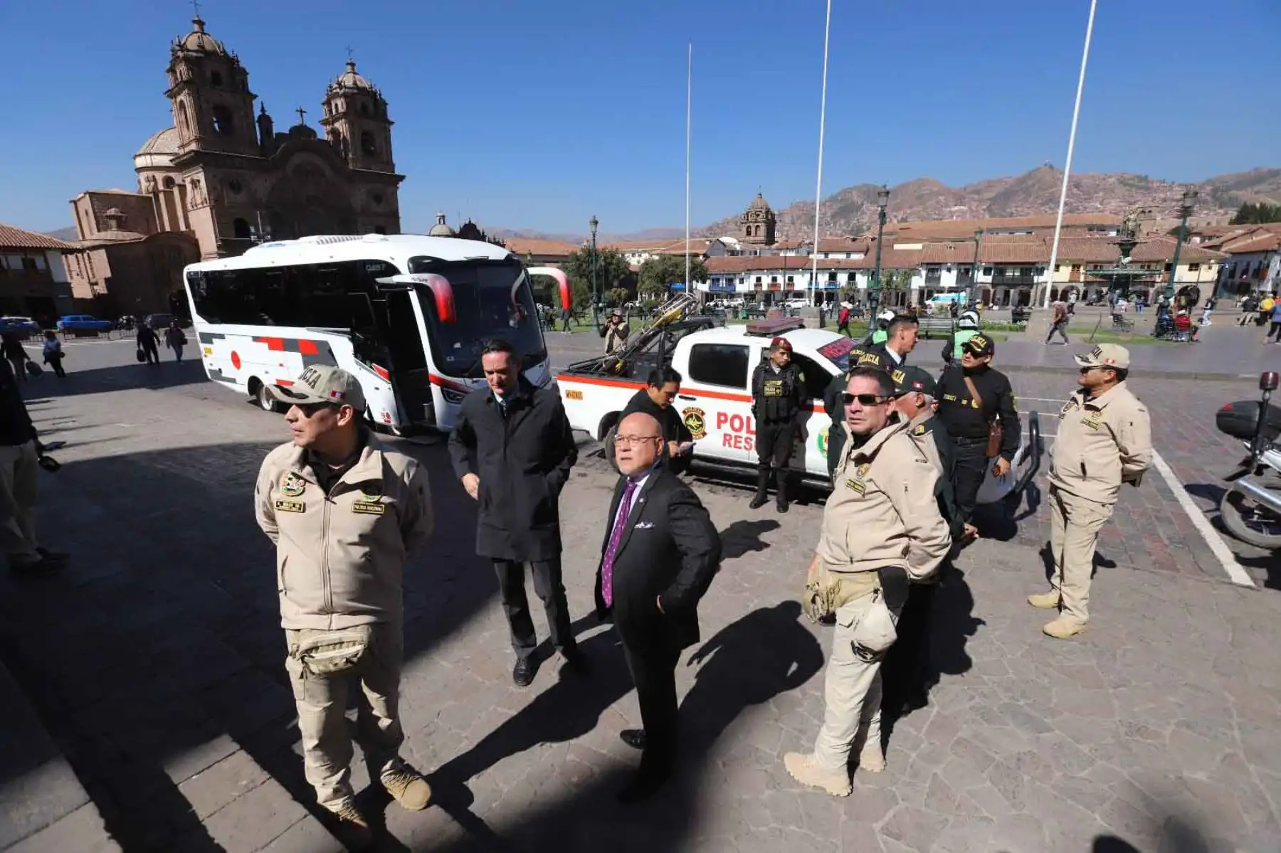 La comisión se reunirá con autoridades del clero cusqueño para evaluar y, eventualmente, confirmar Sacsayhuamán como escenario de la misa multitudinaria. Foto: ANDINA/Percy Hurtado.