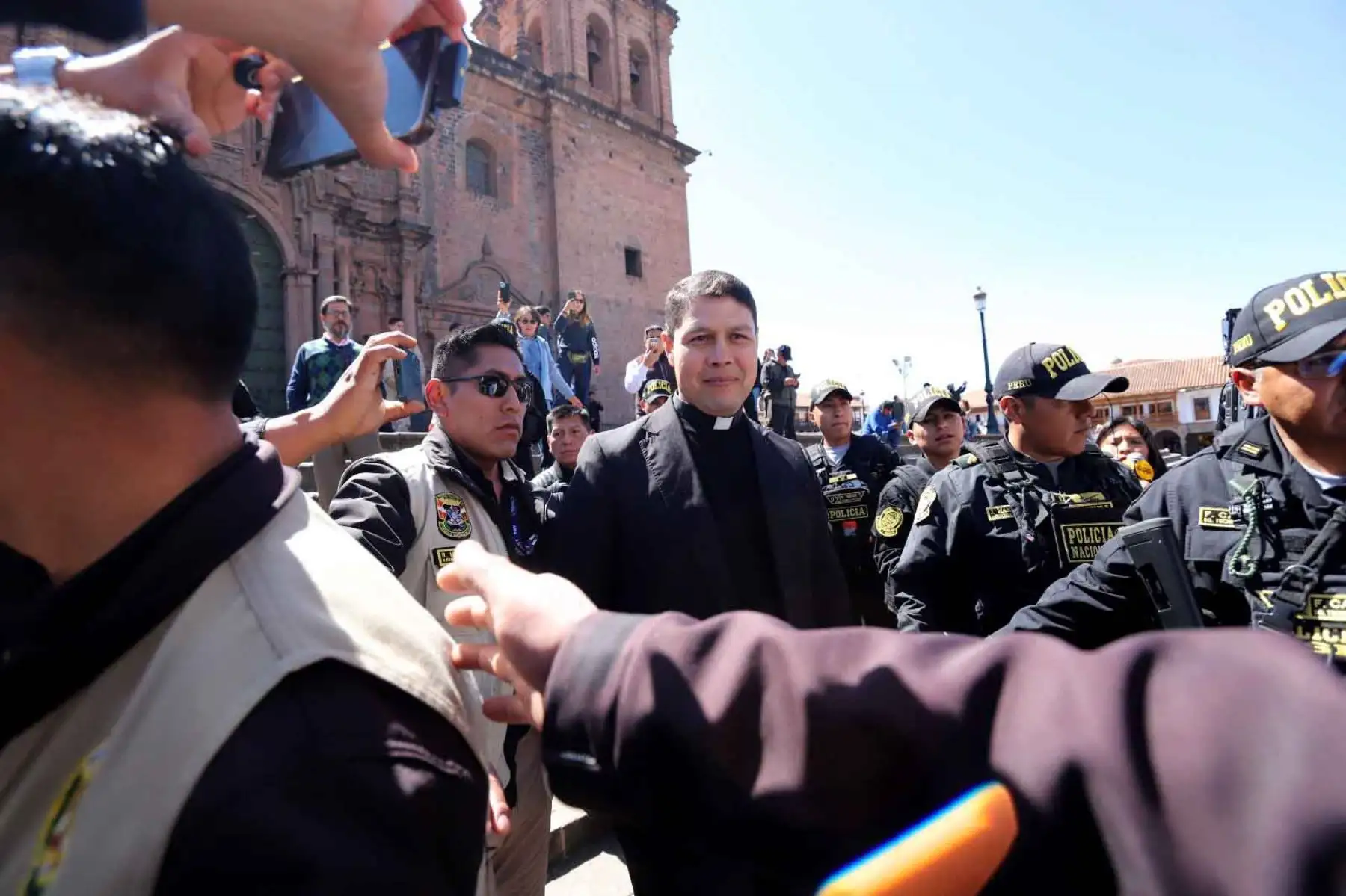 Monseñor Salas Castañeda adelantó que se convocará a una cita para detallar las coordinaciones sobre la llegada del Santo Padre al país. Foto: ANDINA/Percy Hurtado.