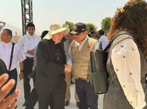 Comisión de avanzada recorrió los diversos escenarios que formarán parte de la ruta que realizará el papa León XIV durante su visita a Chiclayo. ANDINA/Difusión