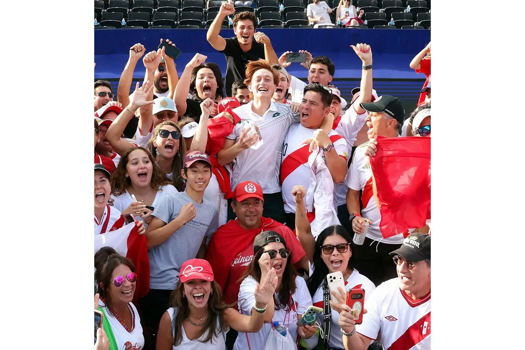 El tenista peruano Ignacio Buse conquista su segundo título profesional en el ATP 250 de Winston-Salem en los Estados Unidos tras vencer en la final de categoría singles al británico Arthur Fery, el sábado 29 de agosto de 2026. Foto: Winston-Salem Open