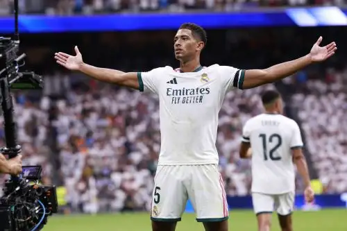 Liga española: Real Madrid golea 4-0 al Málaga con Bellingham y Mbappé como protagonistas