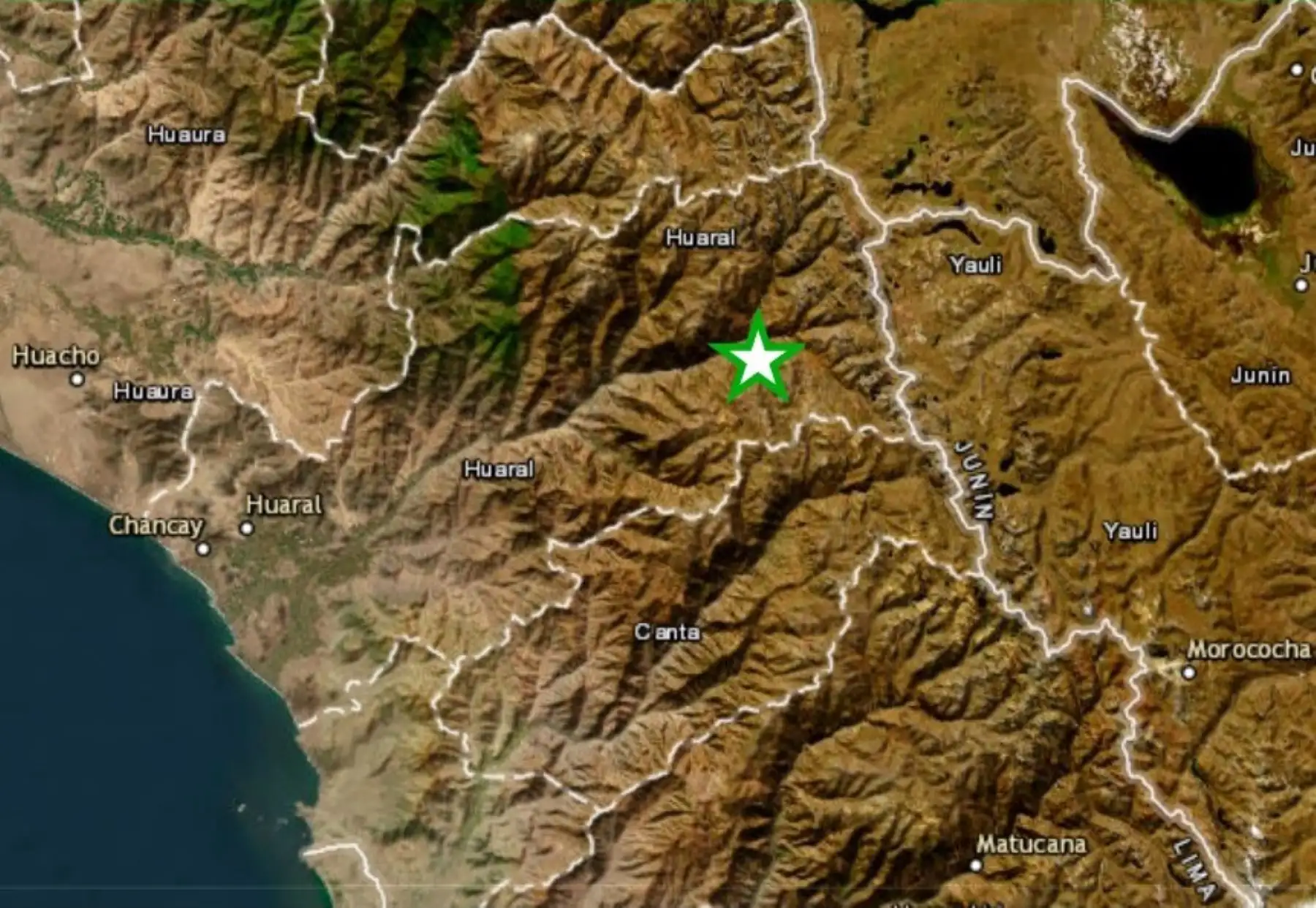 Un temblor de magnitud 4.0 se registró esta madrugada en la provincia de Canta, región Lima. El evento fue uno de los cuatro sismos registrados hoy lunes 31 de agosto.