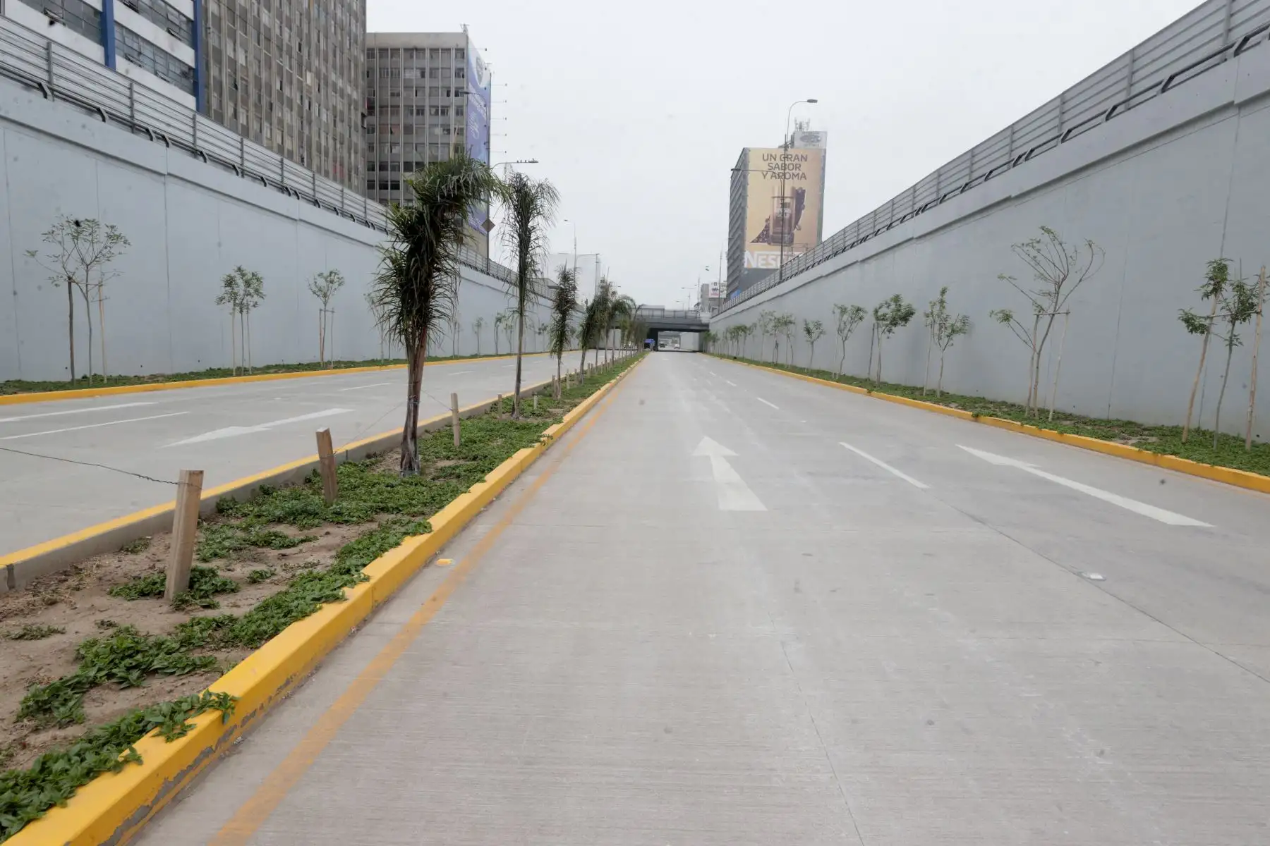 El alcalde de Lima, Renzo Reggiardo, informó sobre el inicio de la marcha blanca junto al presidente de la ATU, David Hernández, y el gerente general de Emape, Edgar Lara. Foto: ANDINA/Vidal Tarqui.