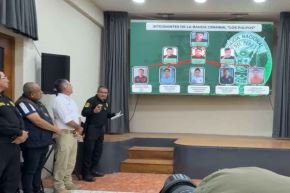 Policía Nacional presenta información sobre el caso de secuestro y asesinato en Trujillo. Foto: ANDINA/Difusión