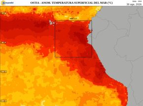Uno de los indicadores clave para determinar el potencial de las lluvias que se presentarán a partir de noviembre será si la temperatura del mar cercana a la capital supera el umbral de los 26 grados Celsius, afirmó el vocero del Senamhi, Nelson Quispe. ANDINA/Difusión