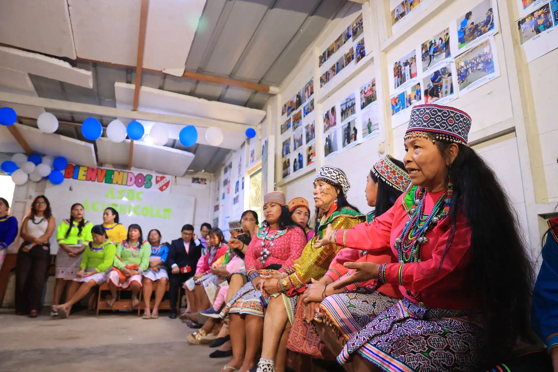 Mujeres Shipibo-Konibo de Cantagallo preservan su identidad y fortalecen sus emprendimientos Foto: ANDINA/Braian Reyna