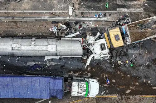 Puente Piedra: accidente múltiple deja un muerto y genera congestión en Panamericana Norte