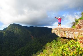 Mirador natural Alto Shilcayo, uno de los atractivos turísticos emblemáticos de la región San Martín.