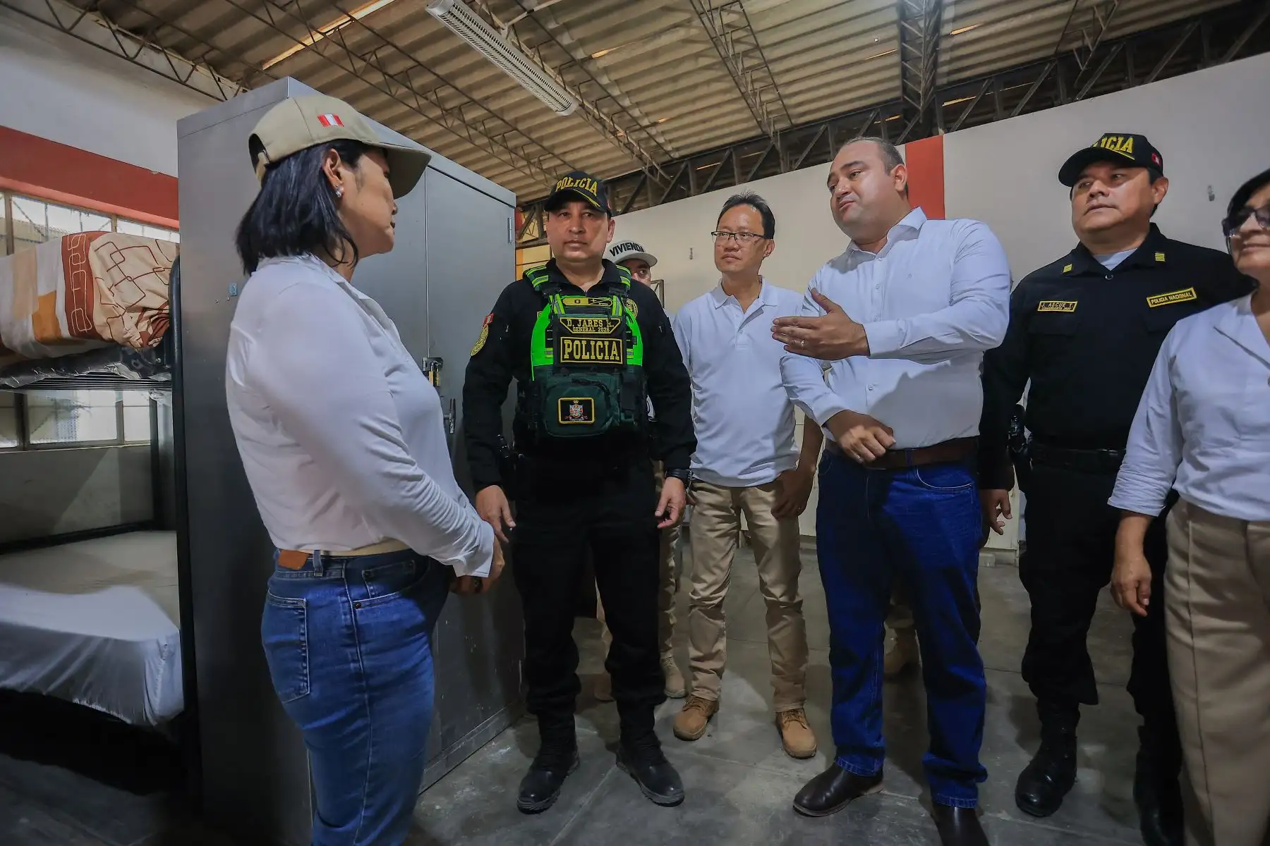 En Piura, la mandataria lideró la entrega de motobombas a municipalidades provinciales y distritales y realizó visita inopinada a una comisaría Foto: ANDINA/Prensa Presidencia
