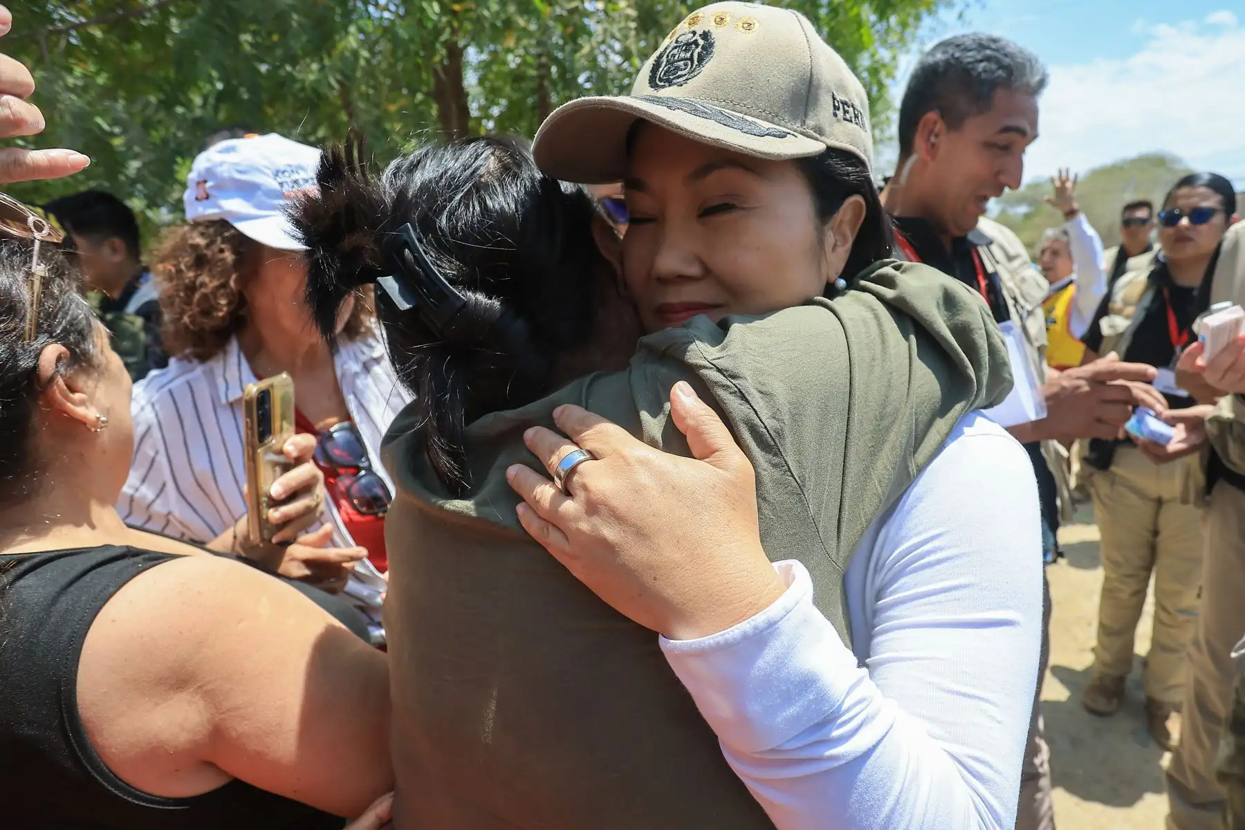 En Piura, la mandataria lideró la entrega de motobombas a municipalidades provinciales y distritales y realizó visita inopinada a una comisaría Foto: ANDINA/Prensa Presidencia
