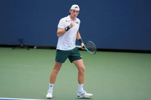 Ignacio Buse debutó con triunfo en el US Open. 